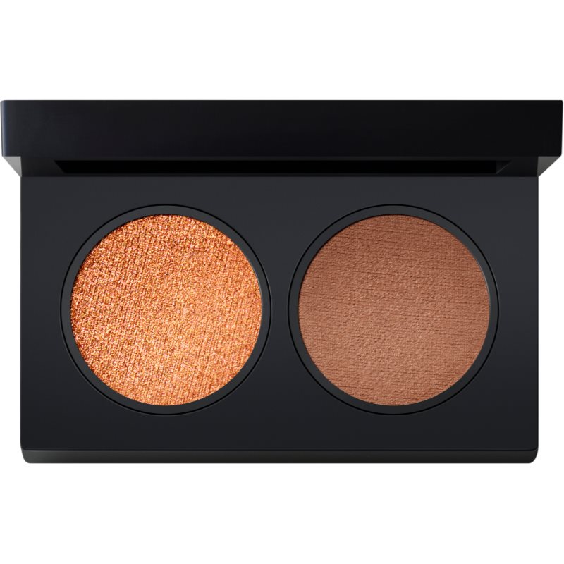MAC Cosmetics MAC Cosmetics Holiday Smoke + Ice Eye Shadow Duo cienie do powiek odcień Midnight + Magic 2 g