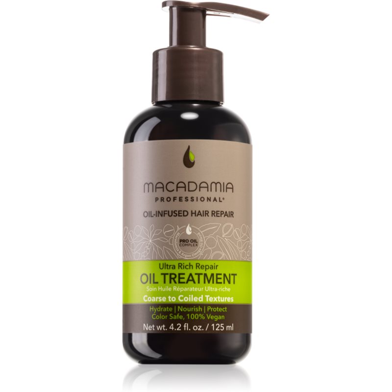 E-shop Macadamia Natural Oil Ultra Rich Repair olejová péče pro poškozené a křehké vlasy 125 ml