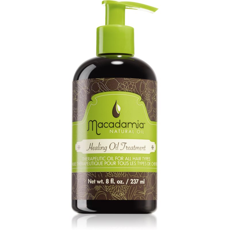 Macadamia Natural Oil Healing aliejinė priežiūros priemonė visų tipų plaukams 237 ml