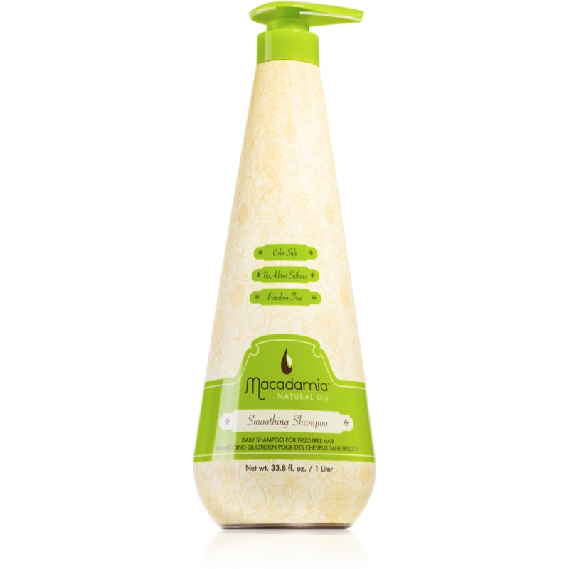 Macadamia Natural Oil Smoothing glotninamasis šampūnas visų tipų plaukams 1000 ml