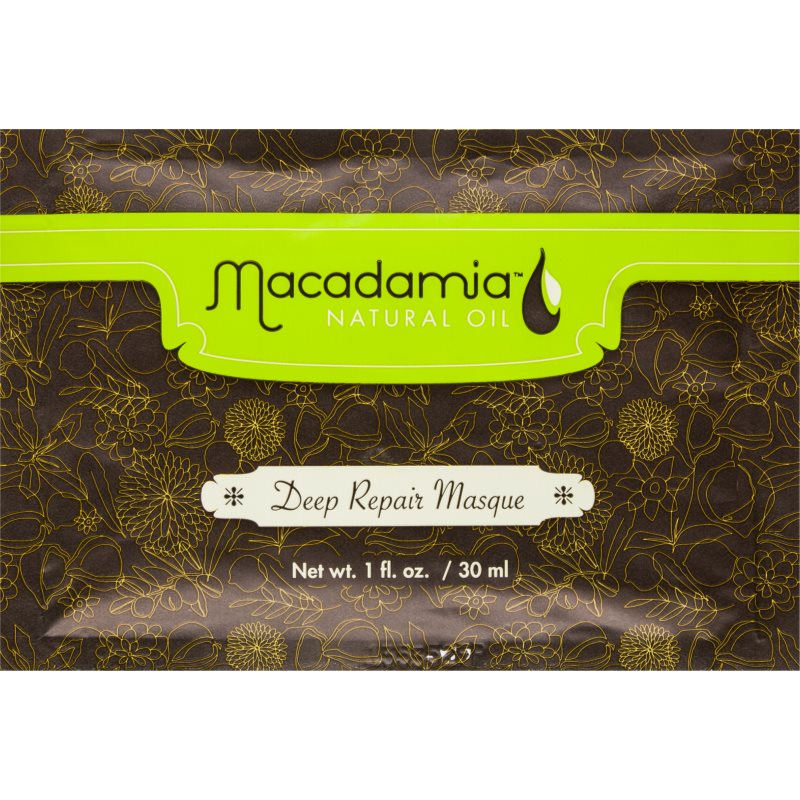 

Macadamia Natural Oil Deep Repair маска для глибокого відновлення для сухого або пошкодженого волосся