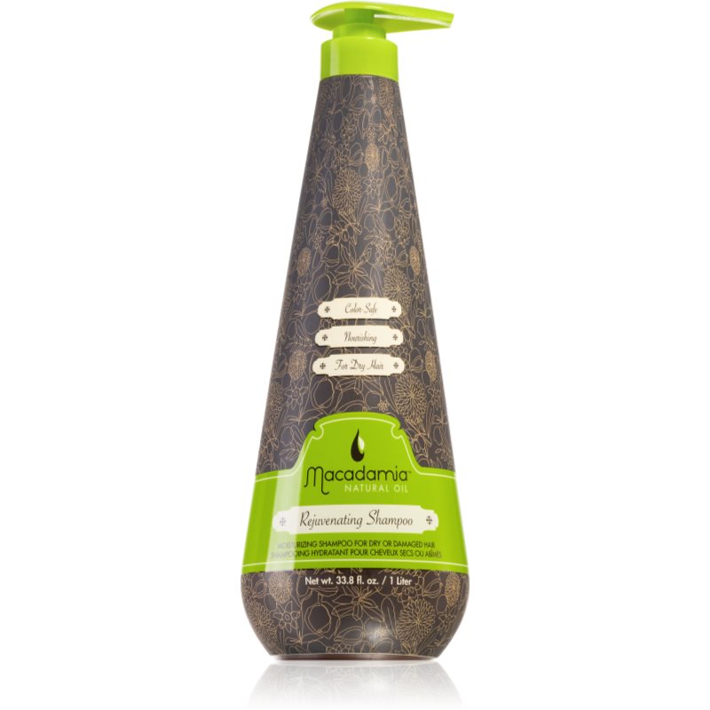 Macadamia Natural Oil Rejuvenating jauninamasis šampūnas sausiems ir pažeistiems plaukams 1000 ml