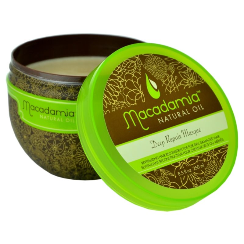 Macadamia Natural Oil Deep Repair маска для глибокого відновлення для сухого або пошкодженого волосся 236 мл