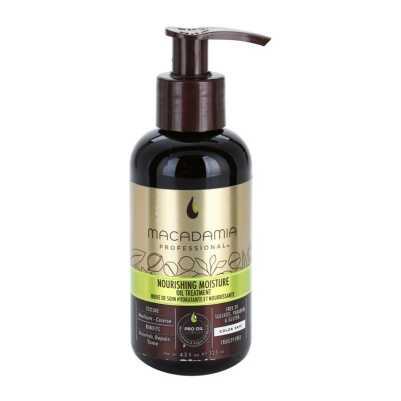 Macadamia Natural Oil Nourishing Repair nährendes Öl mit Pumpe 125 ml