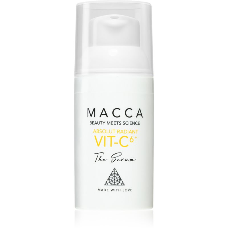Macca Absolut Radiant Vit-C освітлювальна сироватка для обличчя з вітаміном С 30 мл