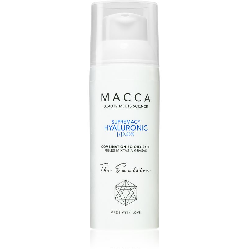 Macca Supremacy Hyaluronic Hydrating Emulsion With Hyaluronic Acid 50 Ml