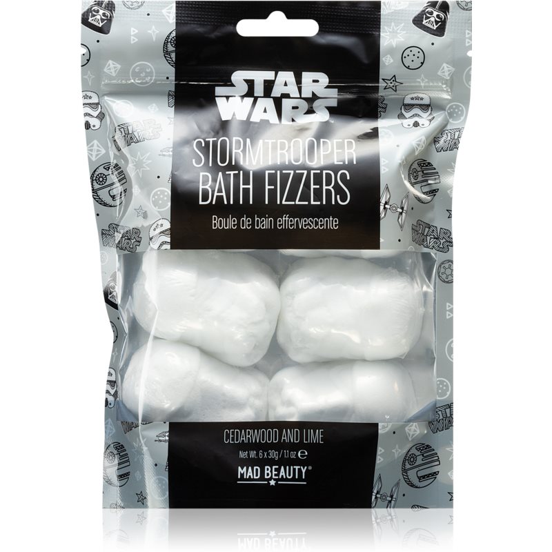 Mad Beauty Star Wars Storm Trooper effervescent bath bomb 180 g
