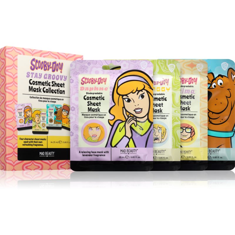 Mad Beauty Scooby Doo Tuchmasken-Set
