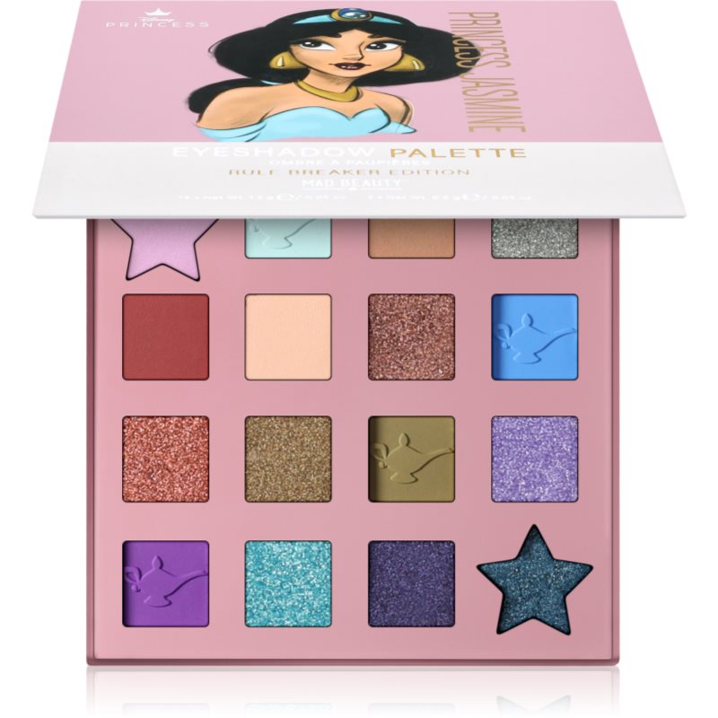 Mad Beauty Disney Princess Jasmine paletka očních stínů 19.8 g