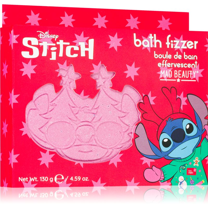 Photos - Shower Gel Mad Beauty Mad Beauty Disney Stitch effervescent bath bomb 130 g