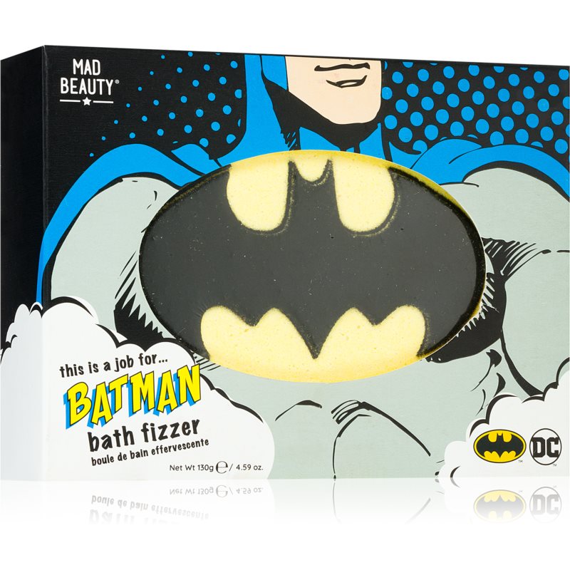 Mad Beauty DC Batman šumeča kopalna kroglica 130 g