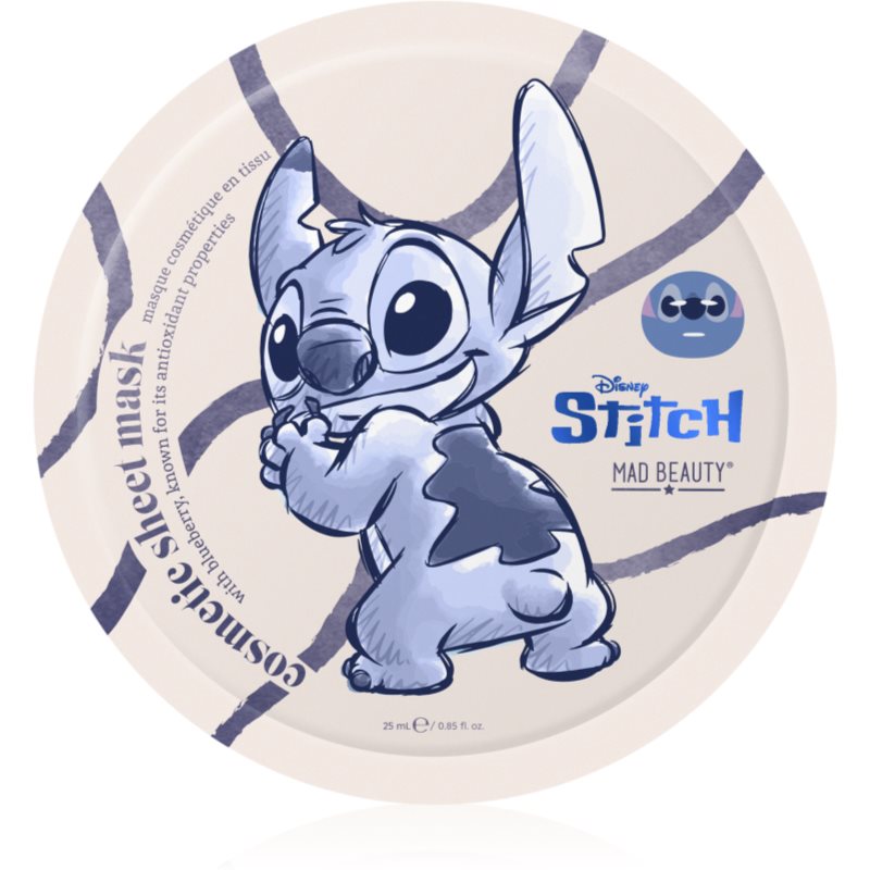 Mad Beauty Stitch Denim Feuchtigkeitsspendende Tuchmaske 25 ml