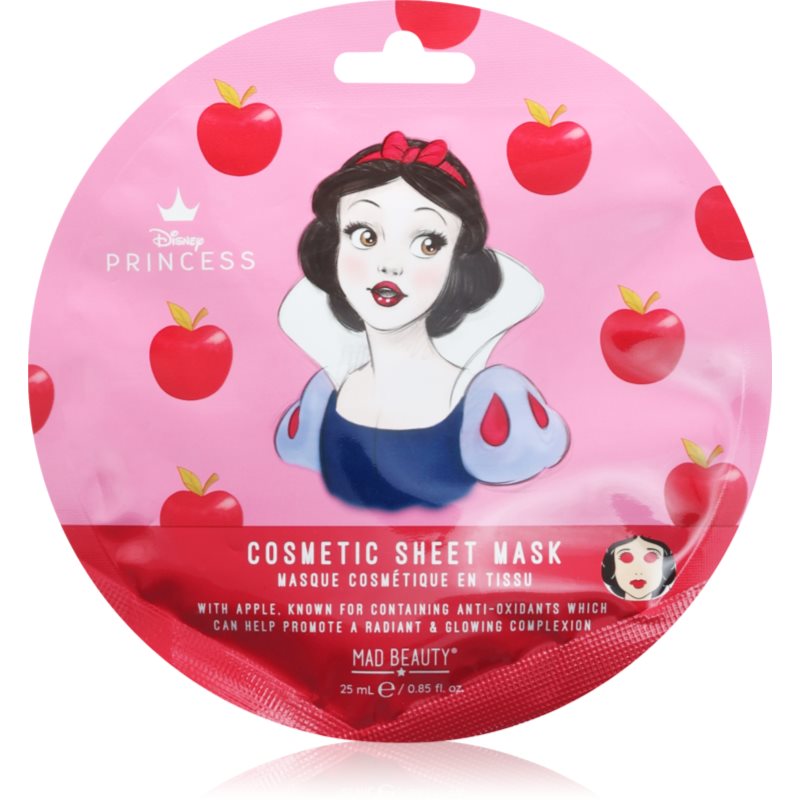 Mad Beauty Disney Princess Snow White Zellschichtmaske mit revitalisierender Wirkung 25 ml