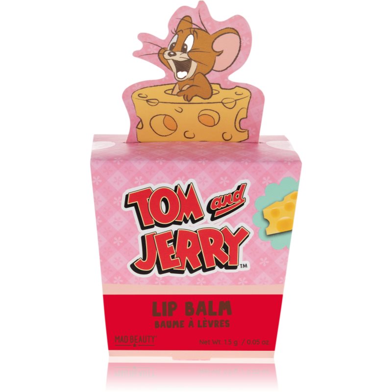 Mad Beauty Tom & Jerry Lip Balm feuchtigkeitsspendendes Lippenbalsam 4 g