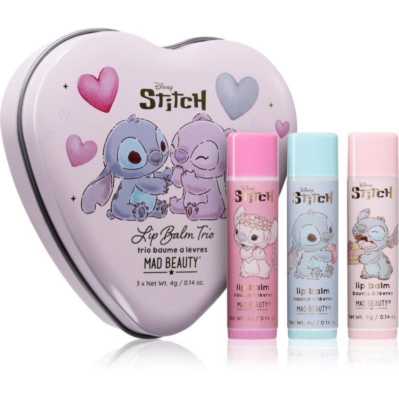 Mad Beauty Disney Stitch lūpu balzamu komplekts