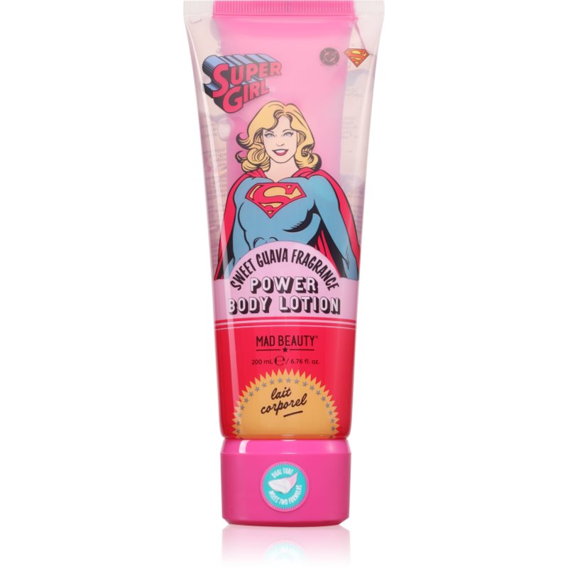 Mad Beauty DC Femme Power Supergirl vlažilni losjon za telo 200 ml