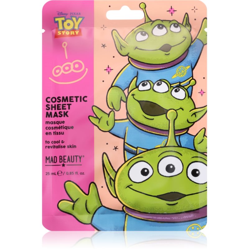 Mad Beauty Toy Story Cosmetic Face Mask платнена маска Alien 25 мл.