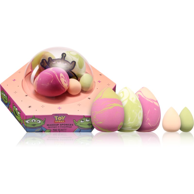 Mad Beauty Toy Story Make Up Sponges sada houbiček na make-up 5 ks