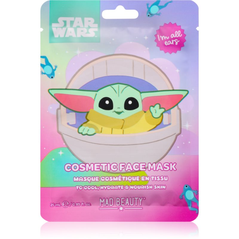 Mad Beauty Grogu Galaxy moisturising face sheet mask with a refreshing effect 25 ml