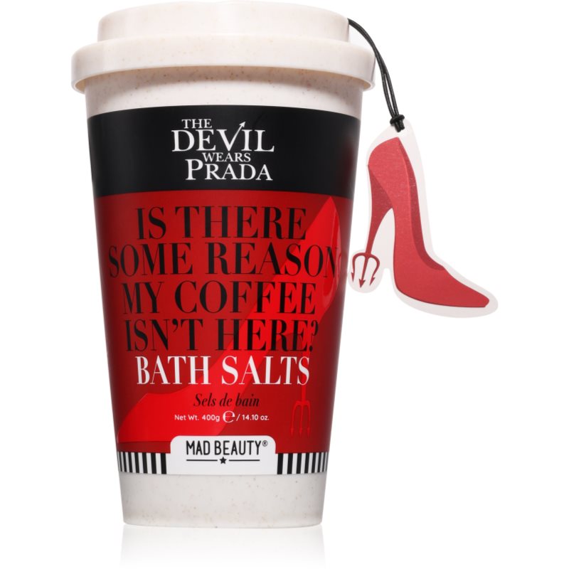 Mad Beauty The Devil Wears Prada Vannas sāls ar relaksējošu efektu 400 g