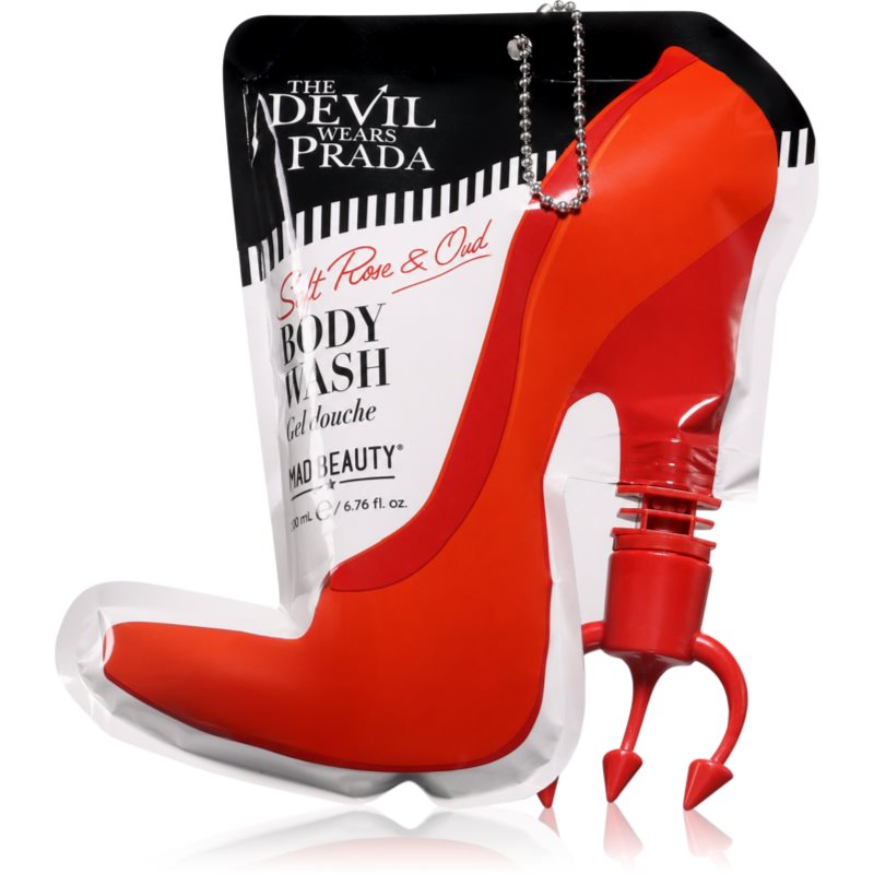 Mad Beauty The Devil Wears Prada парфюмиран душ гел аромати Soft Rose & Aud 200 мл.