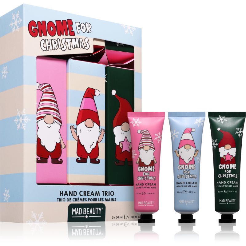 Mad Beauty Gnome For Christmas set for hands