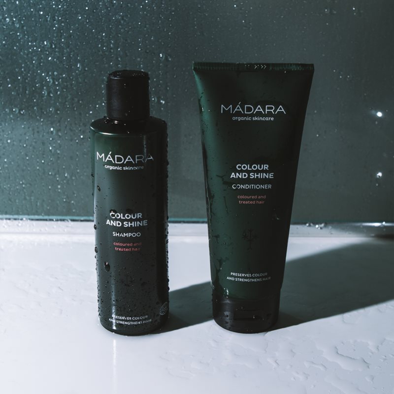 MÁDARA Colour and Shine rozjasňující a posilující kondicionér pro barvené vlasy 200 ml (obrázek 4)