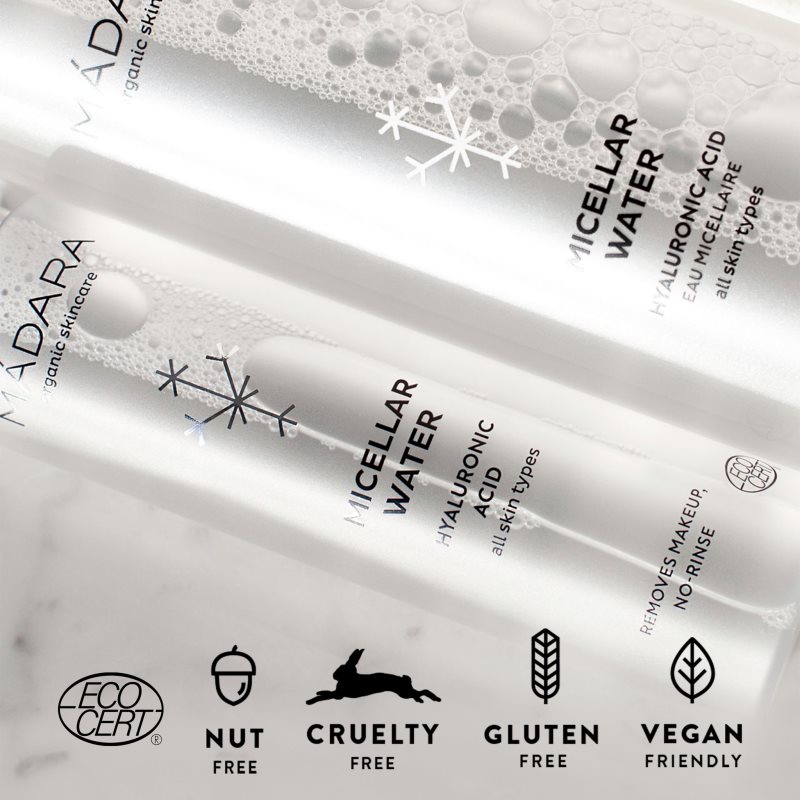 MÁDARA Cleansing čisticí micelární voda s kyselinou hyaluronovou 100 ml (obrázek 3)