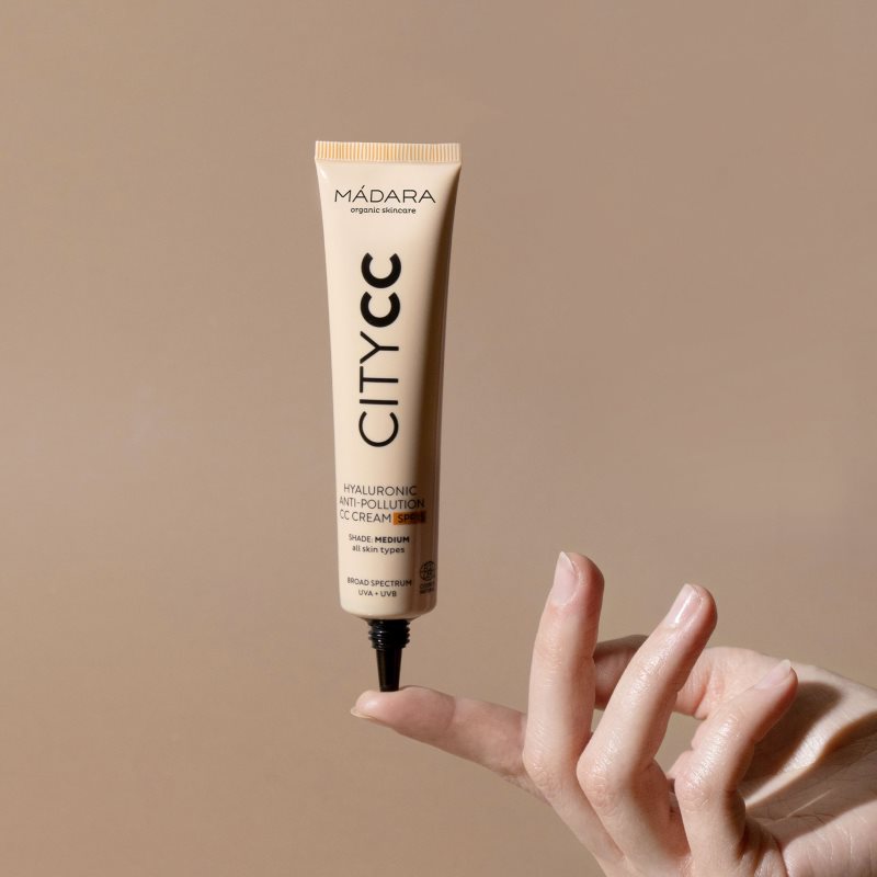 MÁDARA City CC CC krém pro jednotný tón pleti SPF 15 odstín Medium 40 ml (obrázek 6)