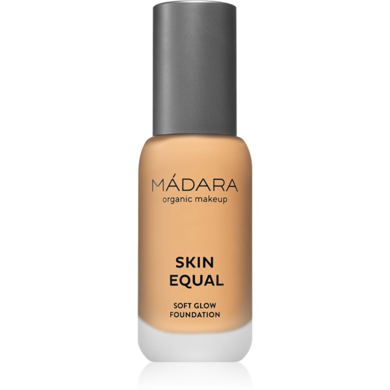 Mádara SKIN EQUAL FOUNDATION rozjasňující make-up pro přirozený vzhled SPF 15 odstín #50 Golden Sand 30 ml