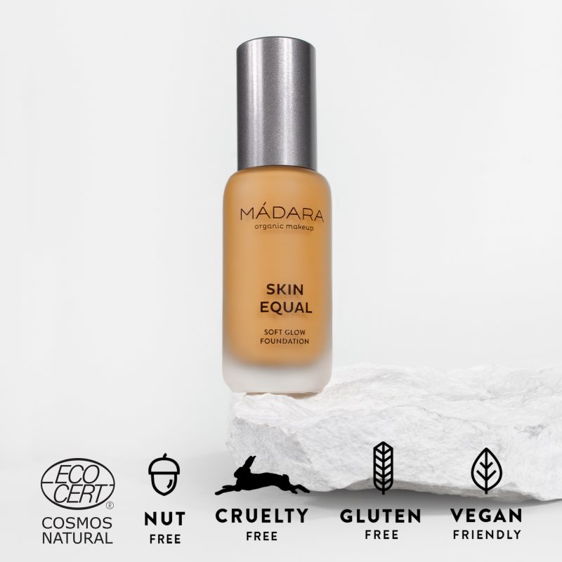 Mádara Skin Equal Crème Base Légère SPF 15 Teinte Olive 60 30 Ml
