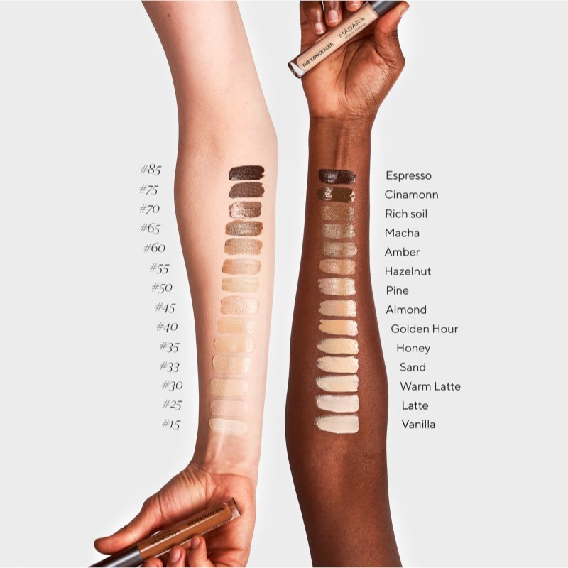 MÁDARA The Concealer krémový krycí korektor odstín #25 Latte 4 ml (obrázek 4)