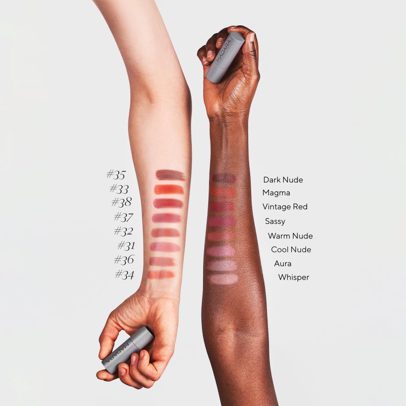 MÁDARA Velvet Wear matná rtěnka odstín #31 Cool Nude 3,8 g (obrázek 4)