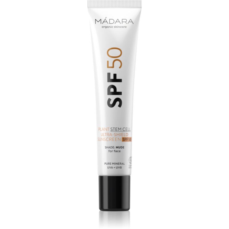 MÁDARA SPF50 opalovací krém na obličej SPF 50 40 ml