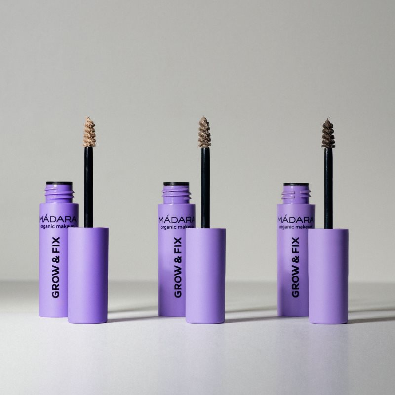 MÁDARA Grow & Fix тонуючий гель та брів відтінок Light Brown 4,25 мл