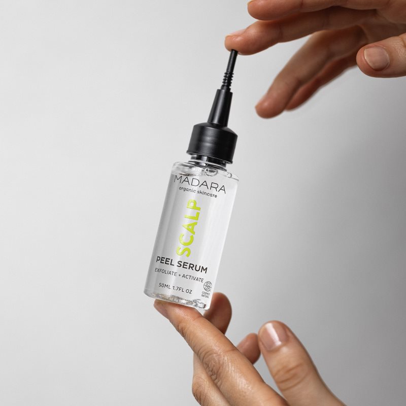 MÁDARA Scalp exfoliační peelingové sérum pro pokožku hlavy 50 ml (obrázek 4)