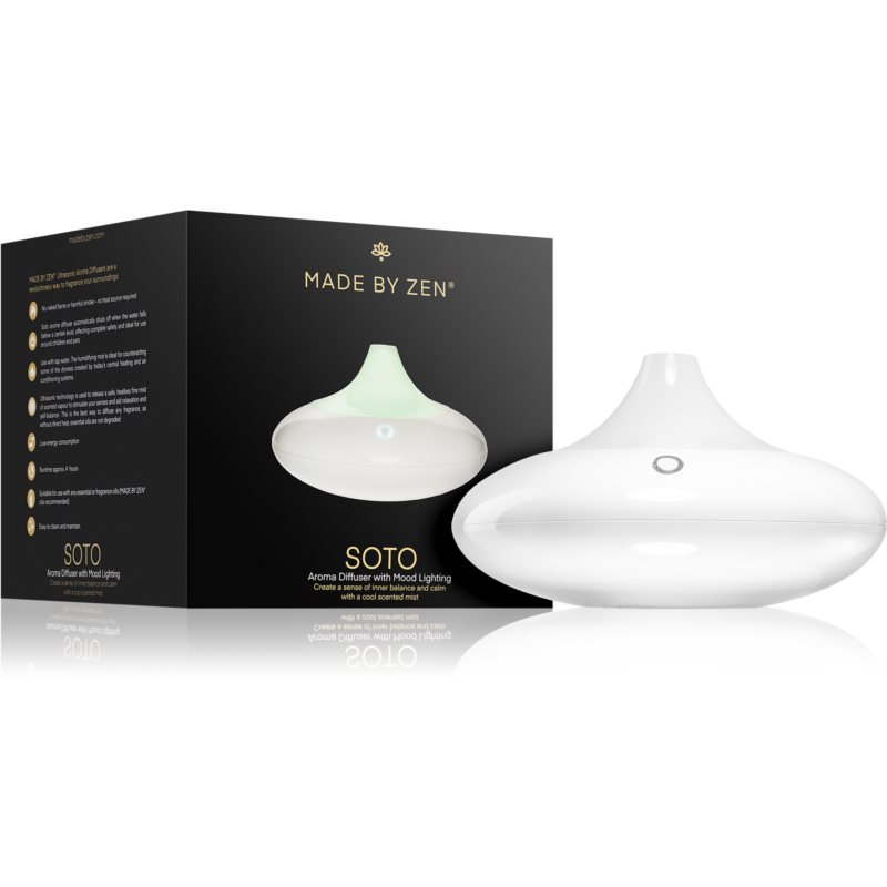 E-shop MADE BY ZEN Soto ultrazvukový aroma difuzér a zvlhčovač vzduchu 1 ks