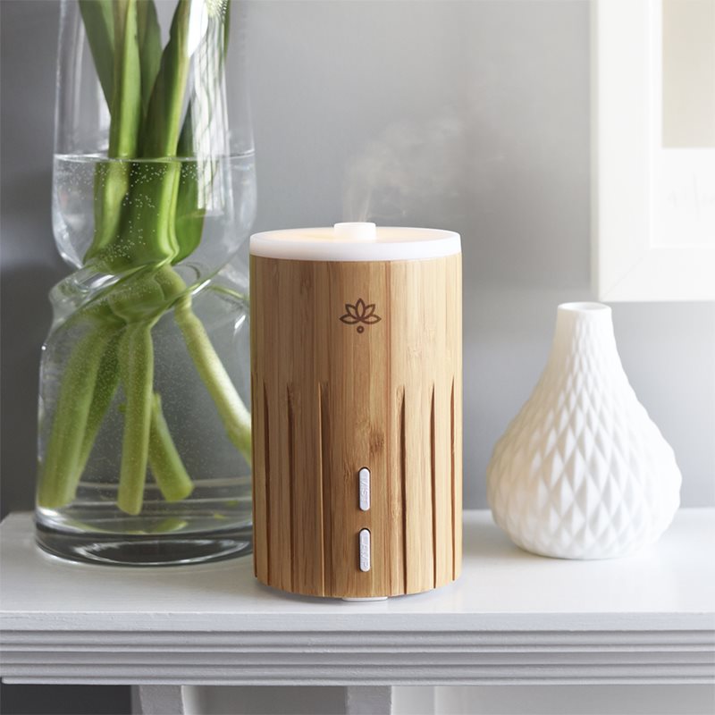 MADE BY ZEN Bamboo Esta Diffuseur D’huiles Essentielles Ultrasonique Et Humidificateur D’air 1 Pcs