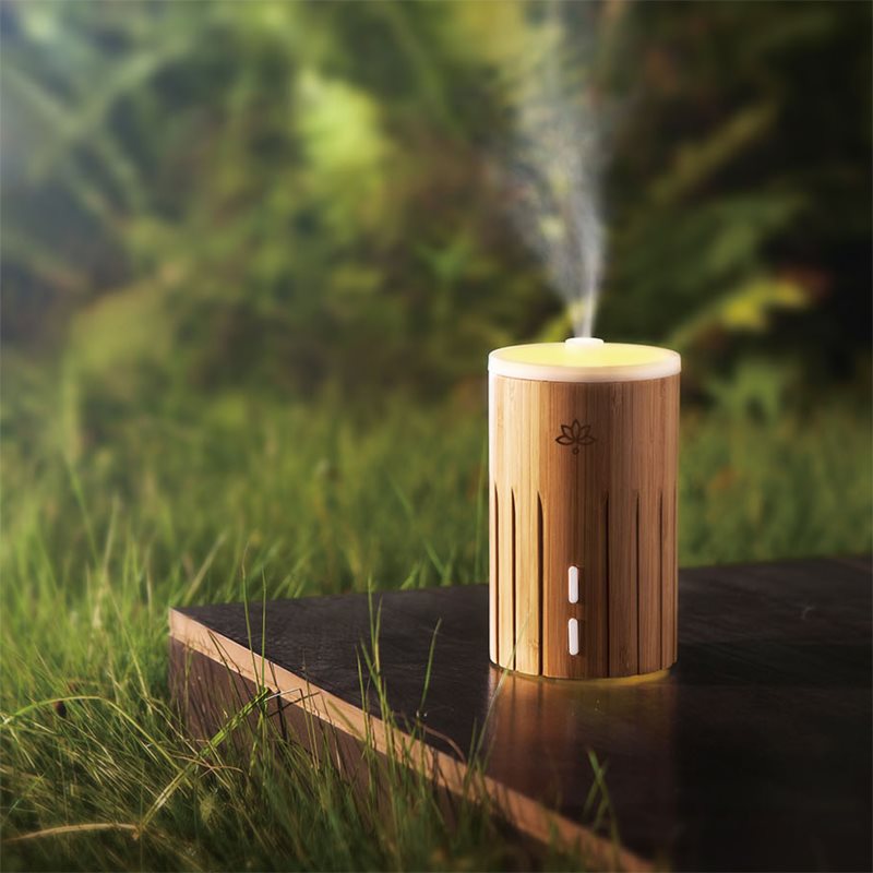 MADE BY ZEN Bamboo Esta Diffuseur D’huiles Essentielles Ultrasonique Et Humidificateur D’air 1 Pcs