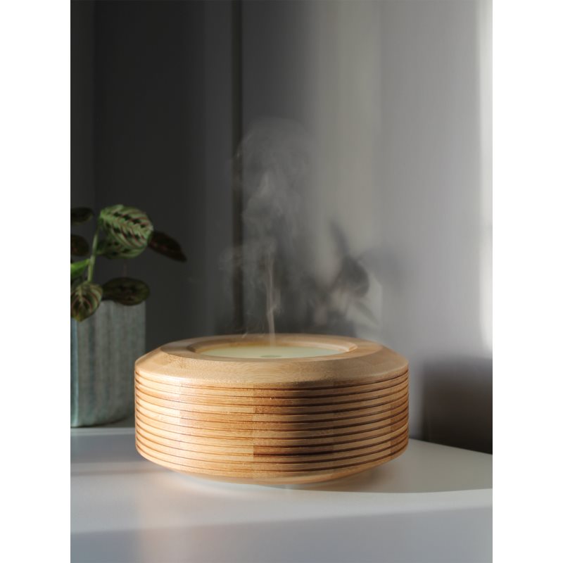 MADE BY ZEN Raya Ultraschall-Aromadiffusor und Luftbefeuchter aus Bambus 1 St. (Bild 3)