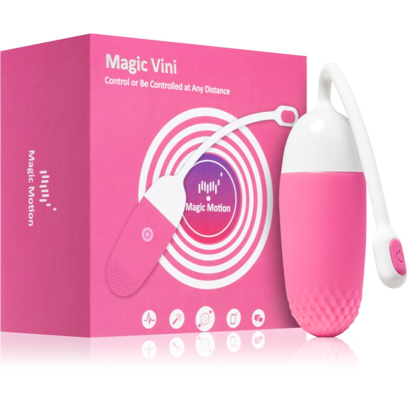 Magic Motion Vini App Controlled Love віброяйце Pink 23,5 см