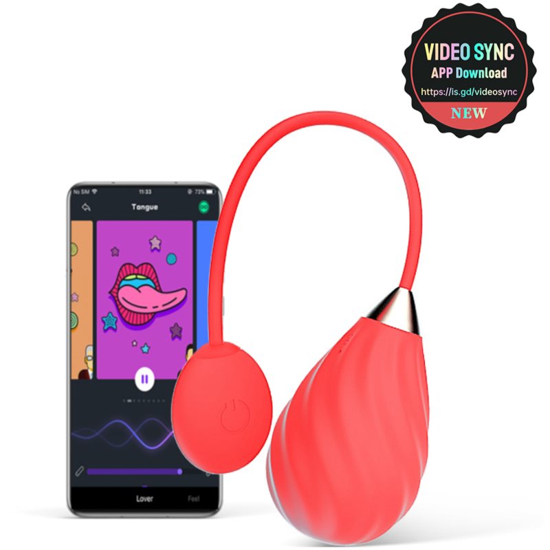 Magic Motion Sundae App Controlled Love Egg vibrační vajíčko 18,9 cm (obrázek 3)
