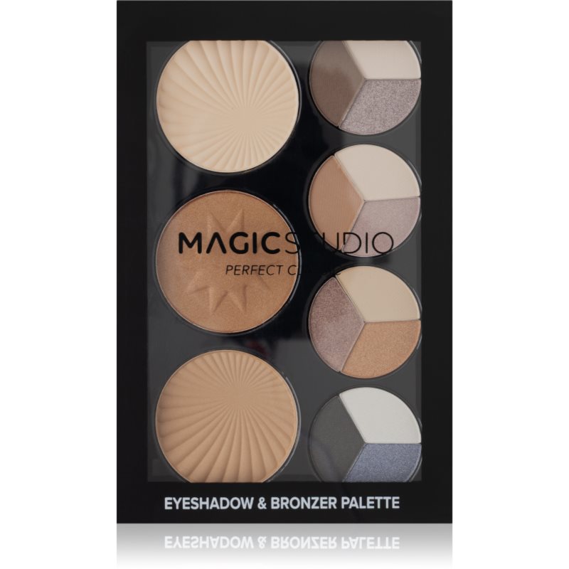 Magic studio Eyeshadow & Bronzer Palette multifunkční paleta 23 g