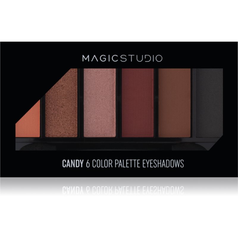 Magic studio 6 Color Palette Eyeshadows paletka očných tieňov odtieň 6.3 g