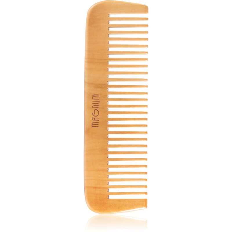 Magnum Natural Comb Pear Wood With Handle DS-003 15 Cm