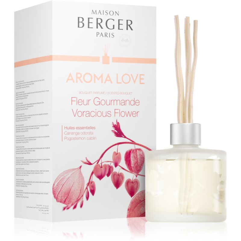 Maison Berger Paris Aroma Love Aroma Diffuser With Refill Voracious Flower 180 Ml