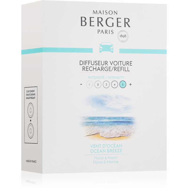 Maison Berger Paris Ocean car air freshener refill 2 x 17 g

