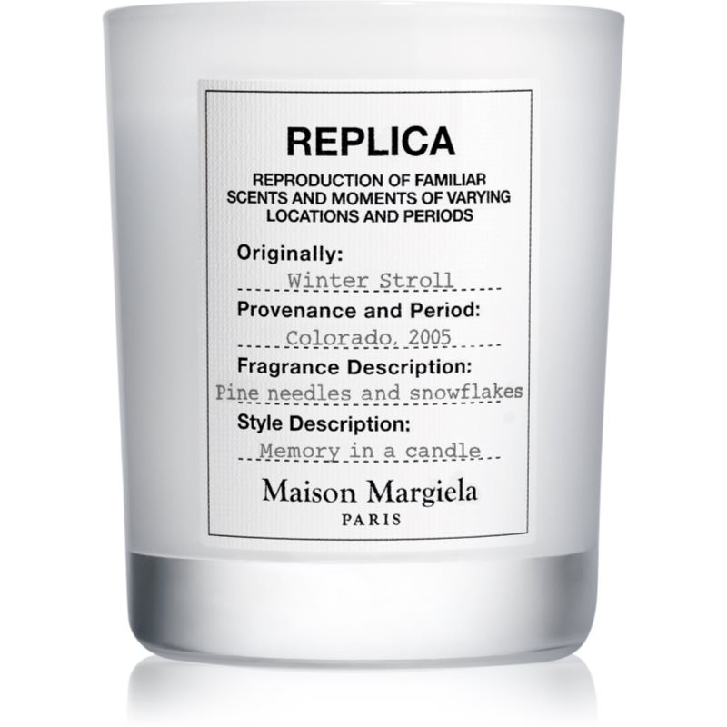 Maison Margiela REPLICA Winter Stroll mirisna svijeća limitirana serija 165 g