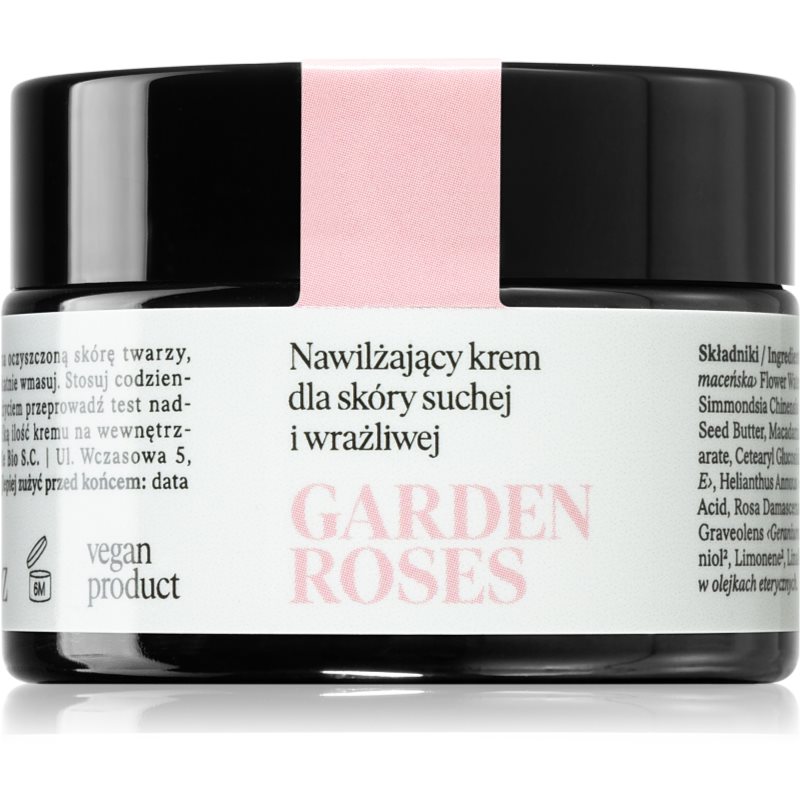 Make Me BIO Garden Roses зволожуючий крем для сухої та чутливої шкіри 30 мл