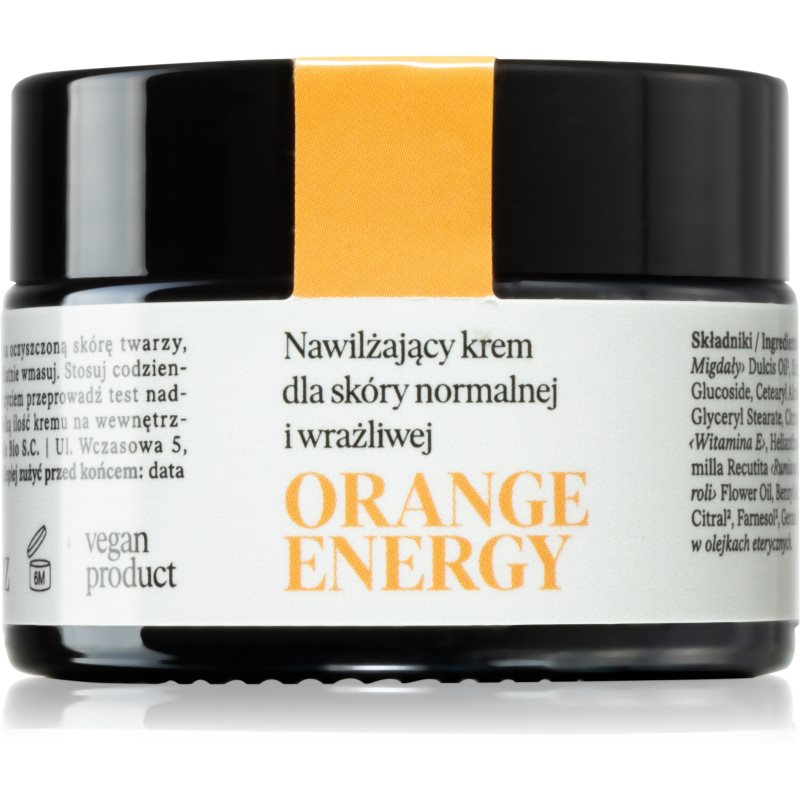 Make Me BIO Orange Energy hydratačný krém pre normálnu až citlivú pleť 30 ml